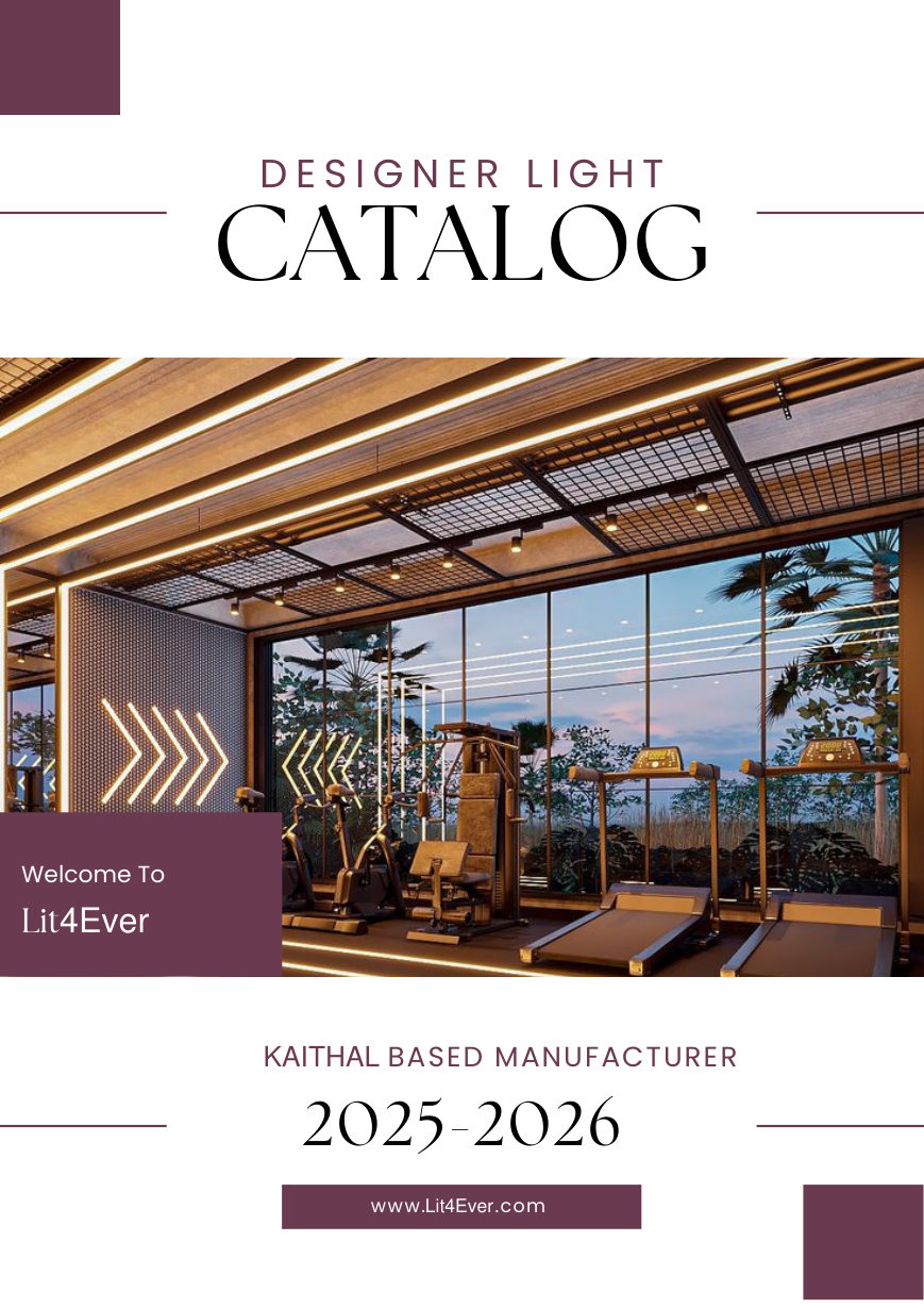 Designer lights catalogue page 1