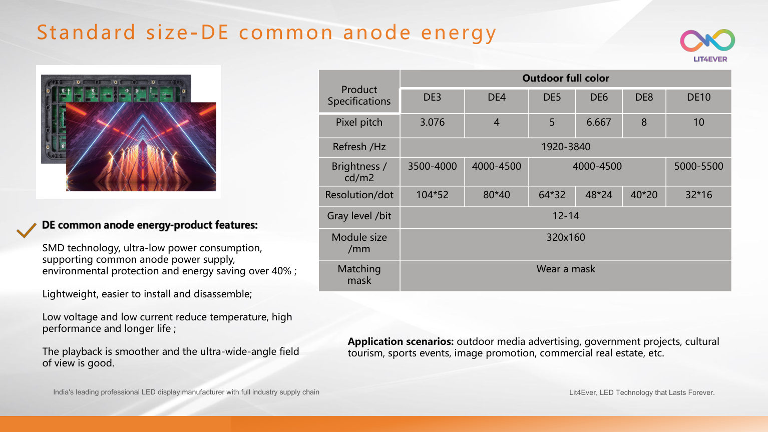 DE Common Anode Energy