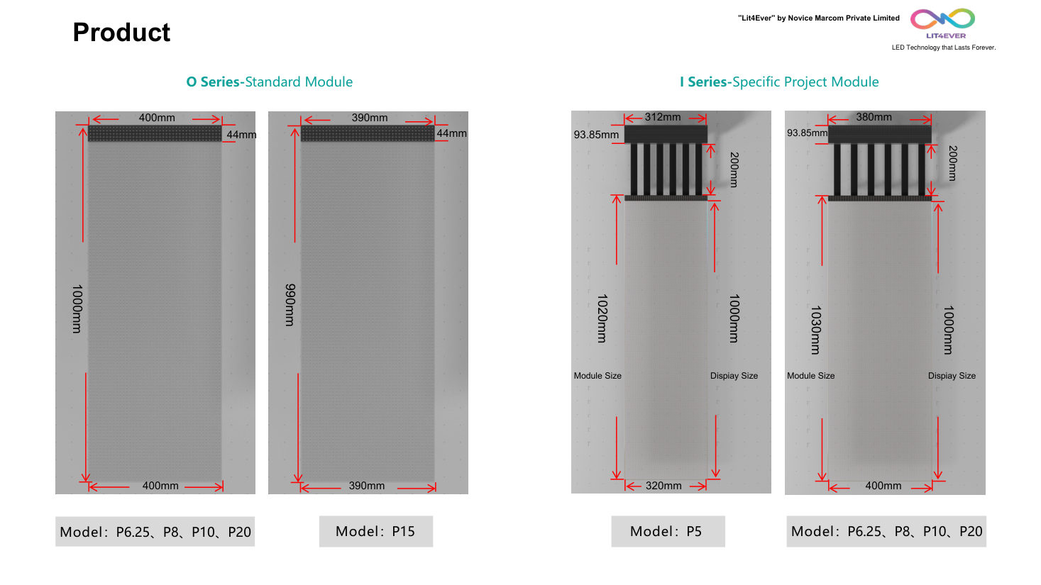 Transparent LED brochure page 12